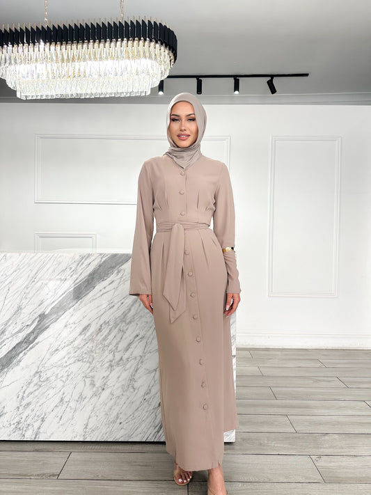 Lana Dress - Nude