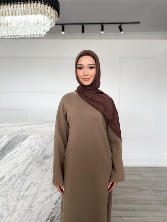 Sweater Dress - Mocha