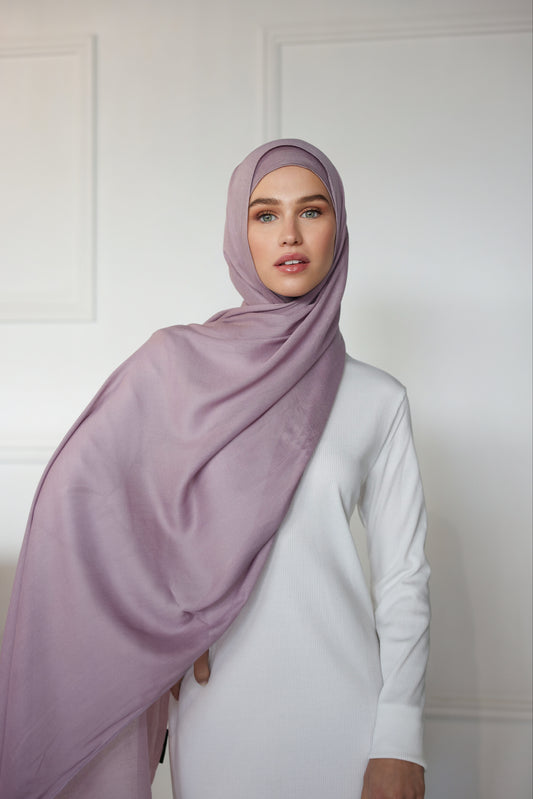 Dusty Pink Hijab Set - N